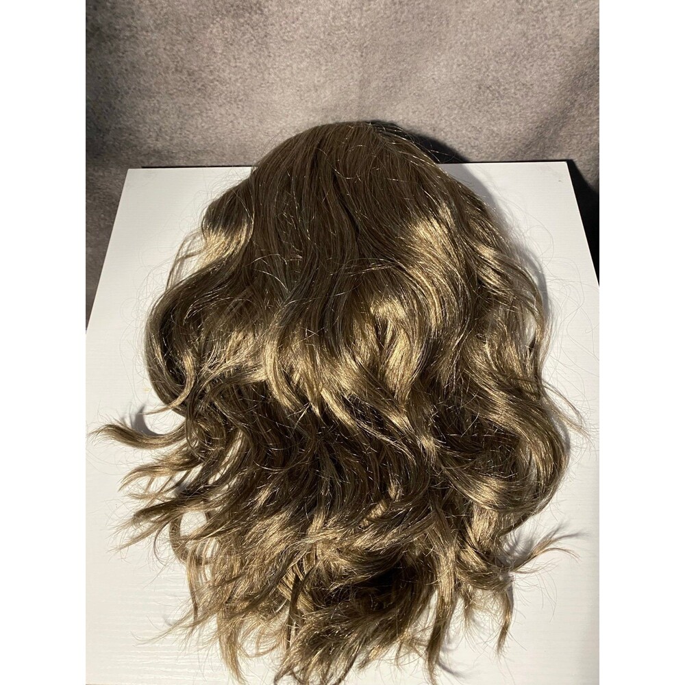 Paula Young Rosalie Wig A1410 Color 38 Medium Brown Grey Mix Mid-Length Wavy NIB - Picture 3 of 12